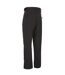 Mens Hemic Softshell Trousers Black X Trespass-4