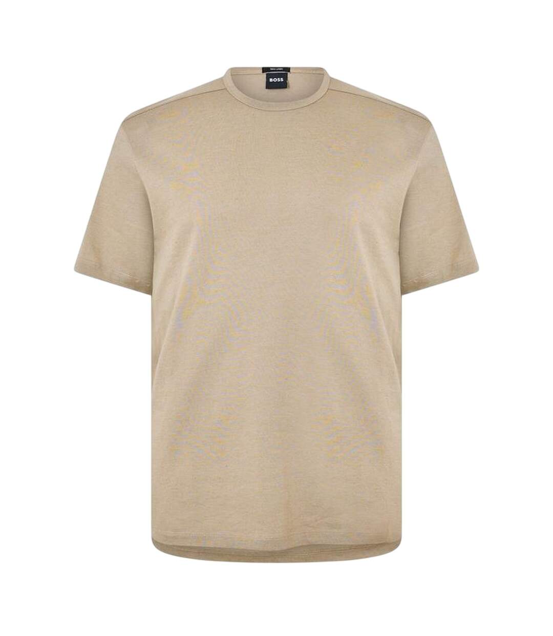 T-shirt Motif/style Uni Tiburt Homme Beige Foncé Boss-1