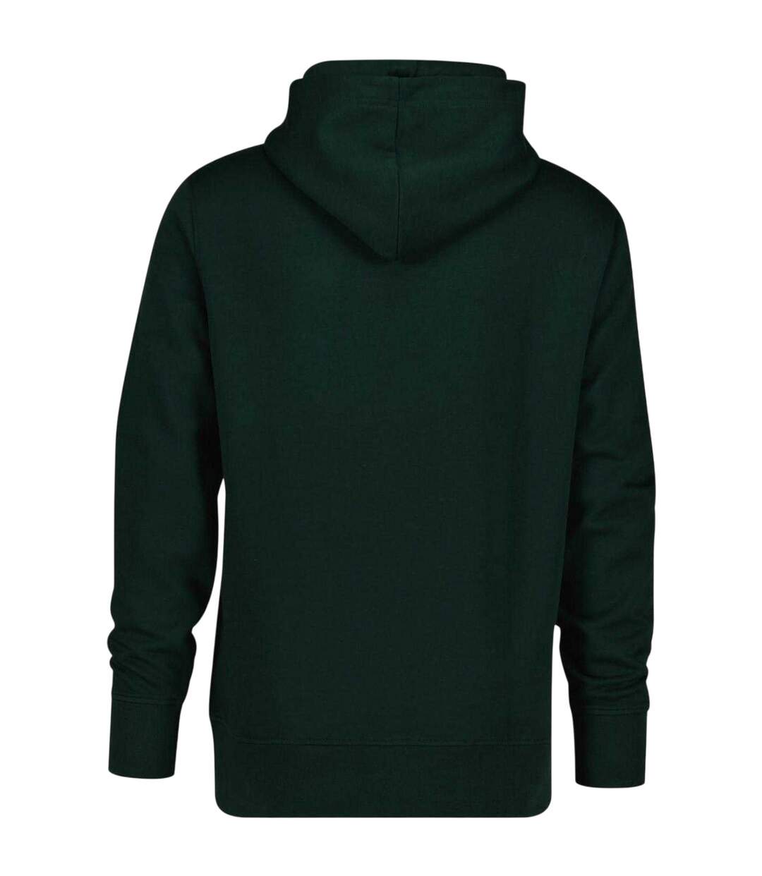 Sweat À Capuche Avec Cordons Motif/style Imprimé Graphique Homme Vert Sombre Gant-2