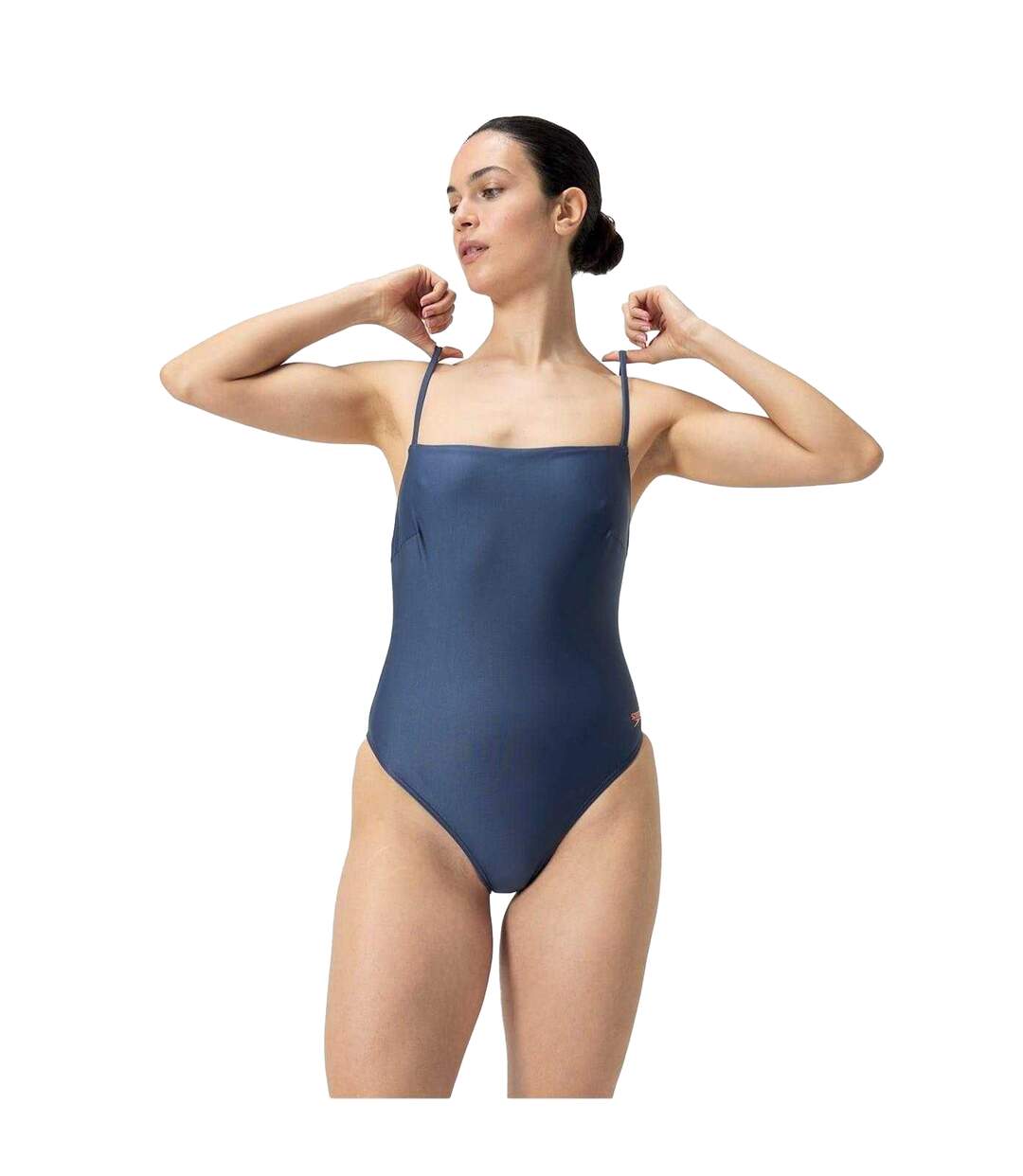 Maillot De Bain 1 Pièce À Bretelles Fines Ajustables Femme Bleu Speedo-4