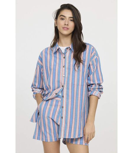 Surchemise manches longues coton loose DALINE