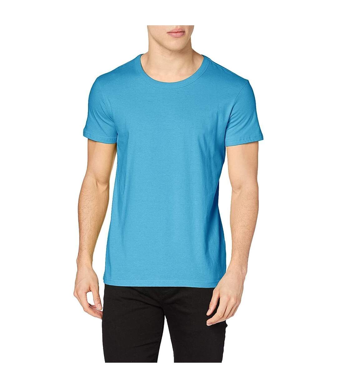Stedman - T-shirt col rond STARS BEN - Homme (Turquoise) - UTAB355