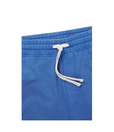 Mens Washed Elasticated Waist Relaxed Fit Sweat Shorts Medium Blue Hugo