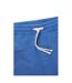 Mens Washed Elasticated Waist Relaxed Fit Sweat Shorts Medium Blue Hugo-3