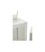 Lot de 3 Lanternes en Verre Magic 66cm Blanc-5