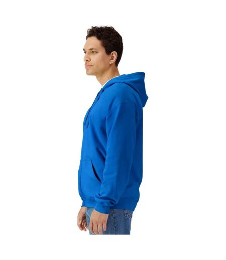 Unisex Adult Softstyle Midweight Full Zip Hoodie Royal Blue Gildan