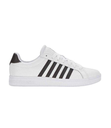 Baskets Court Tiebreak Homme Blanc Noir K-Swiss