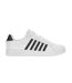 Baskets Court Tiebreak Homme Blanc Noir K-Swiss-4