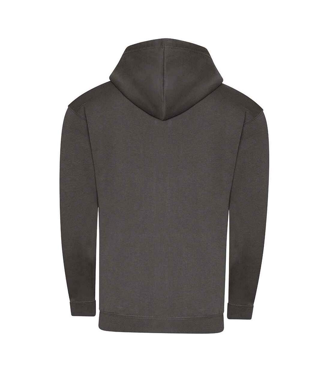 Veste À Capuche Adulte Charbon Chiné Awdis-2