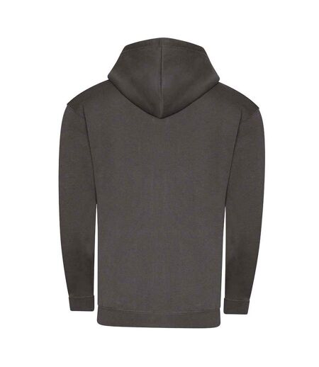 Veste À Capuche Adulte Charbon Chiné Awdis