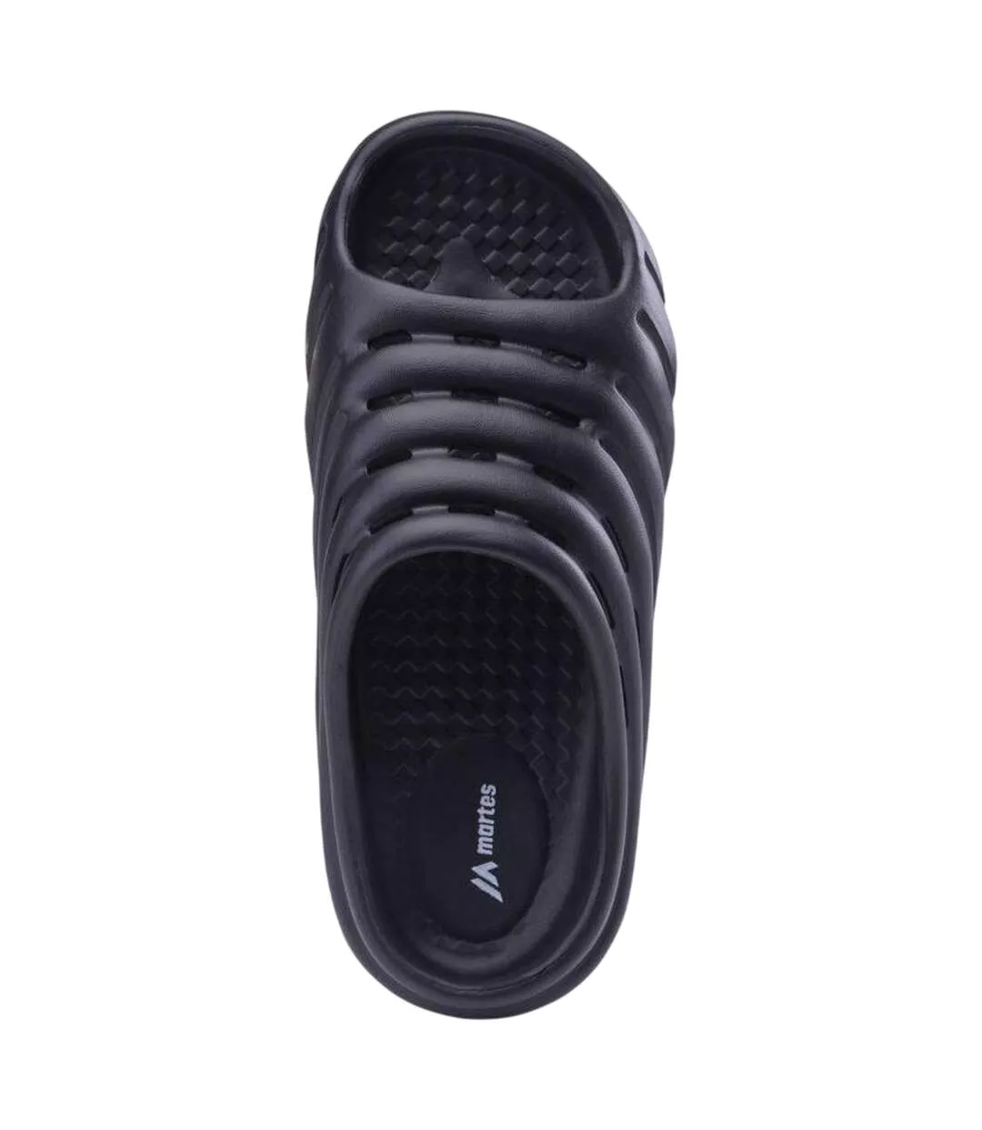 Claquettes Essentials Gras Homme Noir Martes-4