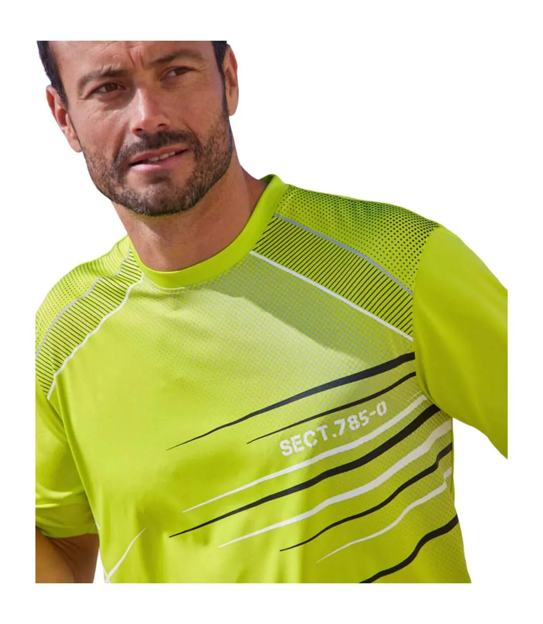 Pack Of 3  Mens Printed Active T-shirt  Grey Black Green Atlas For Men-3