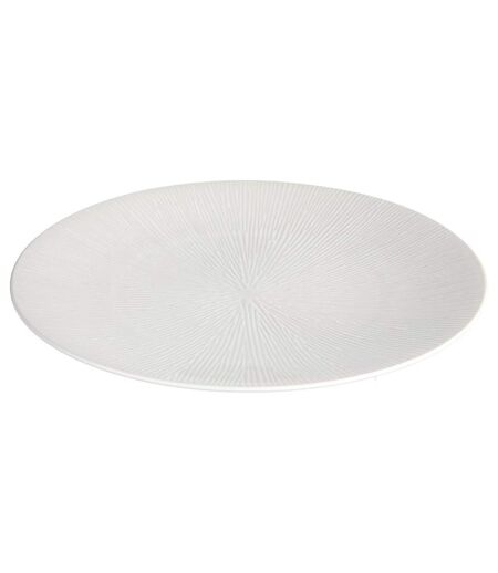 Lot de 6 Assiettes Plates Atelier 27cm Crème