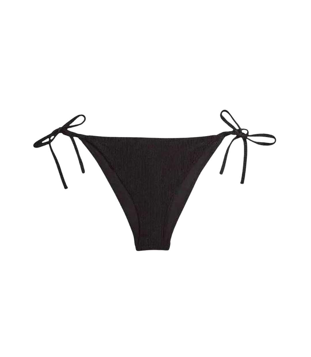 Bas De Maillot De Bain Motif/style Côtelé Femme Noir Calvin Klein-1