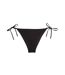 Bas De Maillot De Bain Motif/style Côtelé Femme Noir Calvin Klein-1