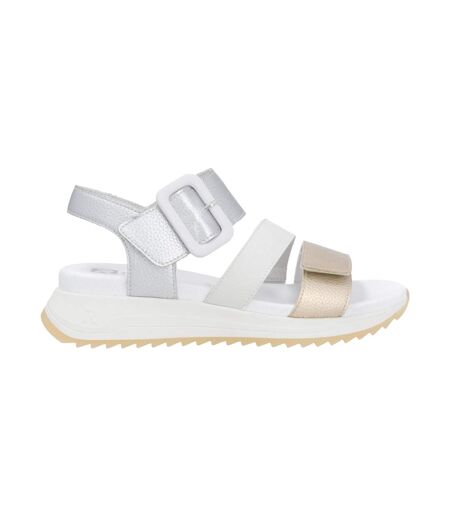 Sandales Compensé Cuir Rieker Reply