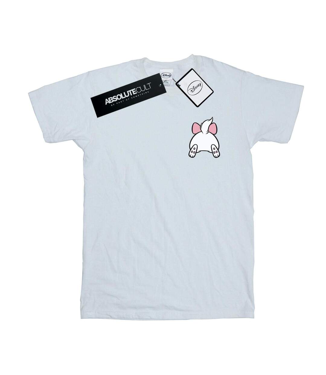 Disney - T-shirt ARISTOCATS MARIE BACKSIDE BREAST PRINT - Femme (Blanc) - UTBI17261-1