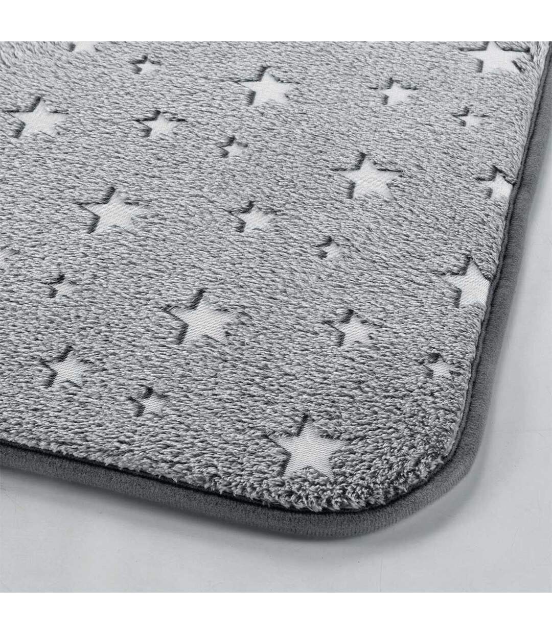 Tapis Enfant Phosphorescent Fluo 50x80cm Gris-2