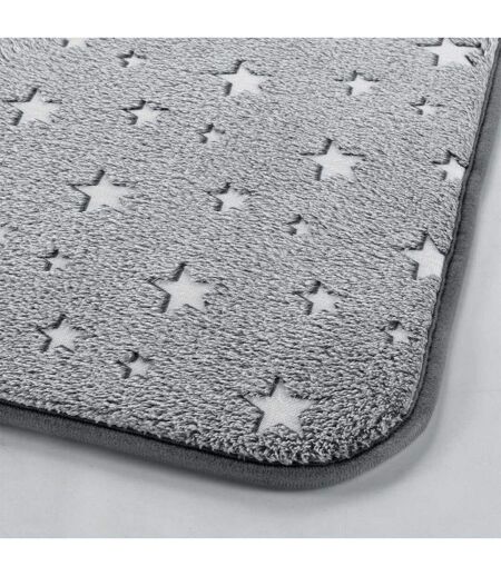 Tapis Enfant Phosphorescent Fluo 50x80cm Gris