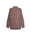 Chemise Manches Longues Motif/style Cachemire Homme Bordeaux Lambretta-3