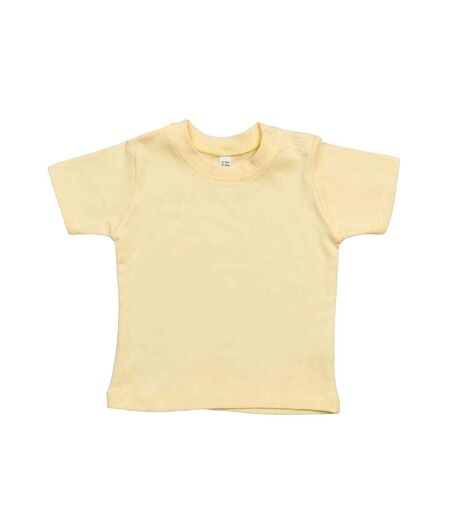 T-shirt bébé jaune pâle Babybugz