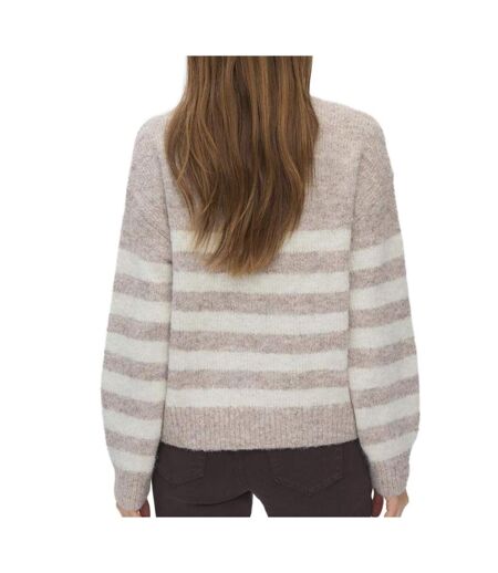 Pull beige/écru femme vero moda fotove