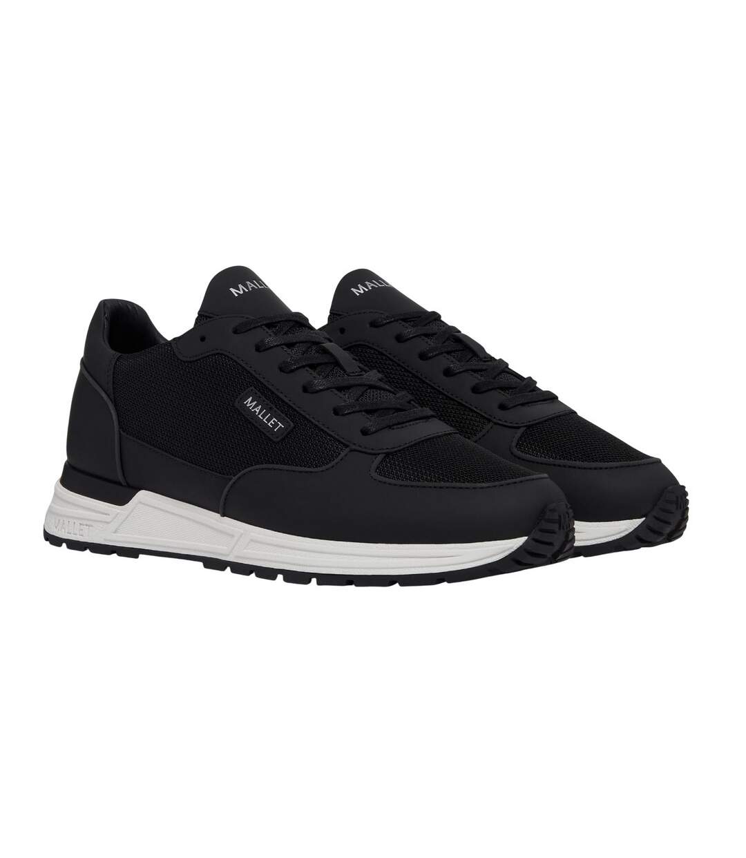 Baskets Popham Lite Homme Noir Mallet-1
