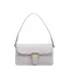 Sienna Embossed Leather Crossbody Bag One Size Ivory Biba-4