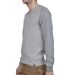 Pull gris pour homme à  manches longues - Confortable et stylé avec col en V pour un look décontracté-3