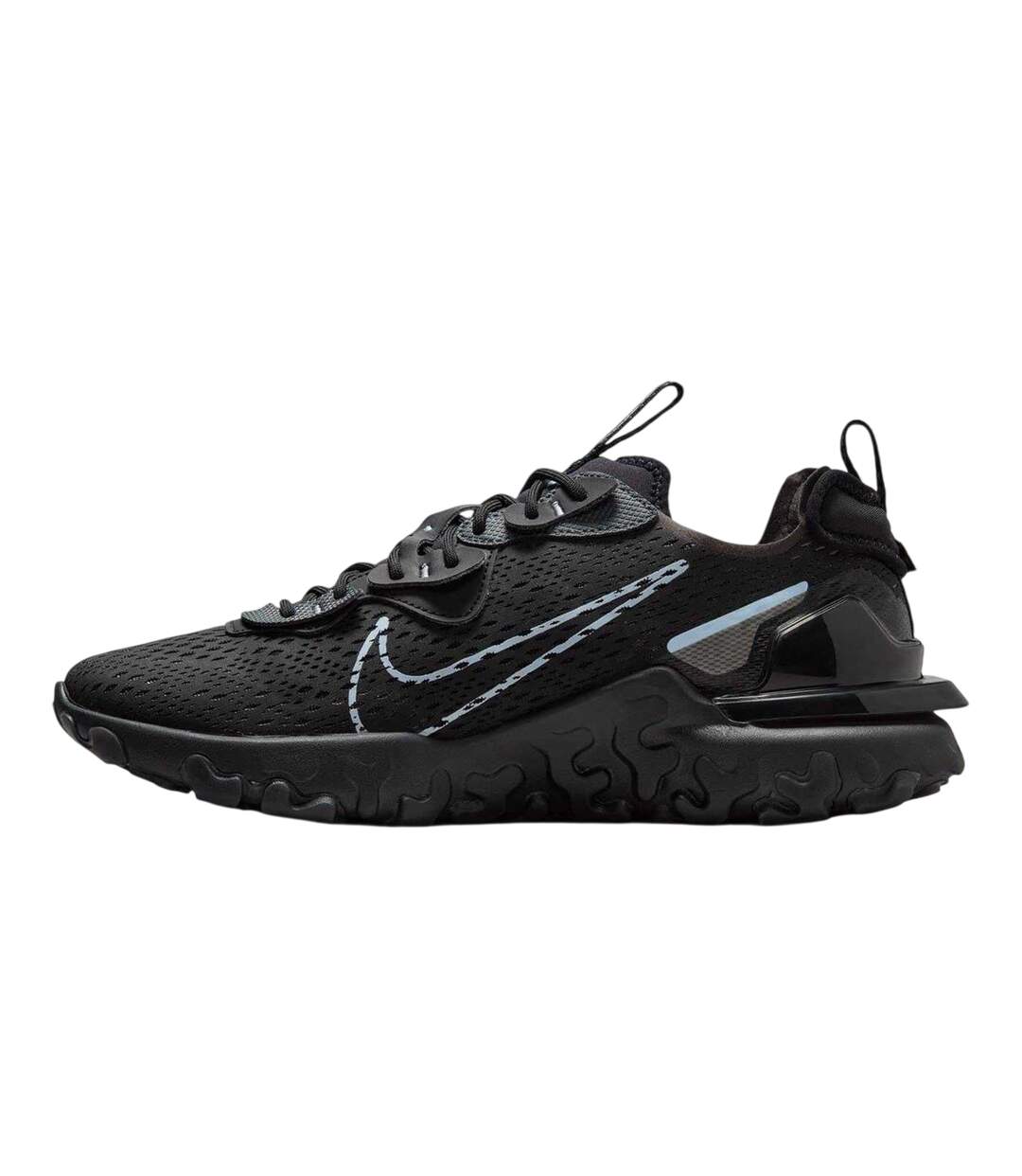 Baskets Motif/style Superposé Vision Homme Noir Bleu Gris Nike-3