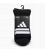 Lot De 3  Chaussettes Motif/style 3 Rayures Adulte Noir Adidas-4