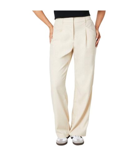 Pantalon femme beige gris Dorothy Perkins