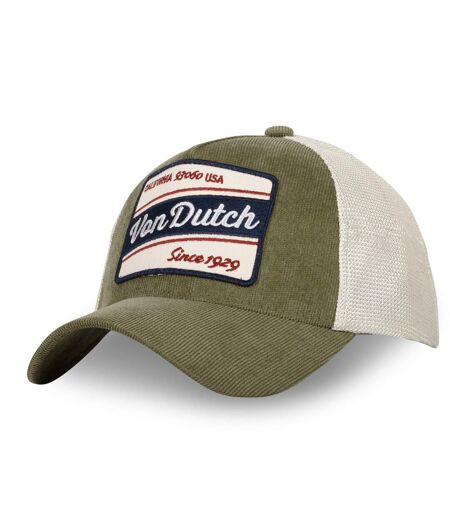 CCasquette trucker avec filet en velours côtelé Vondutch