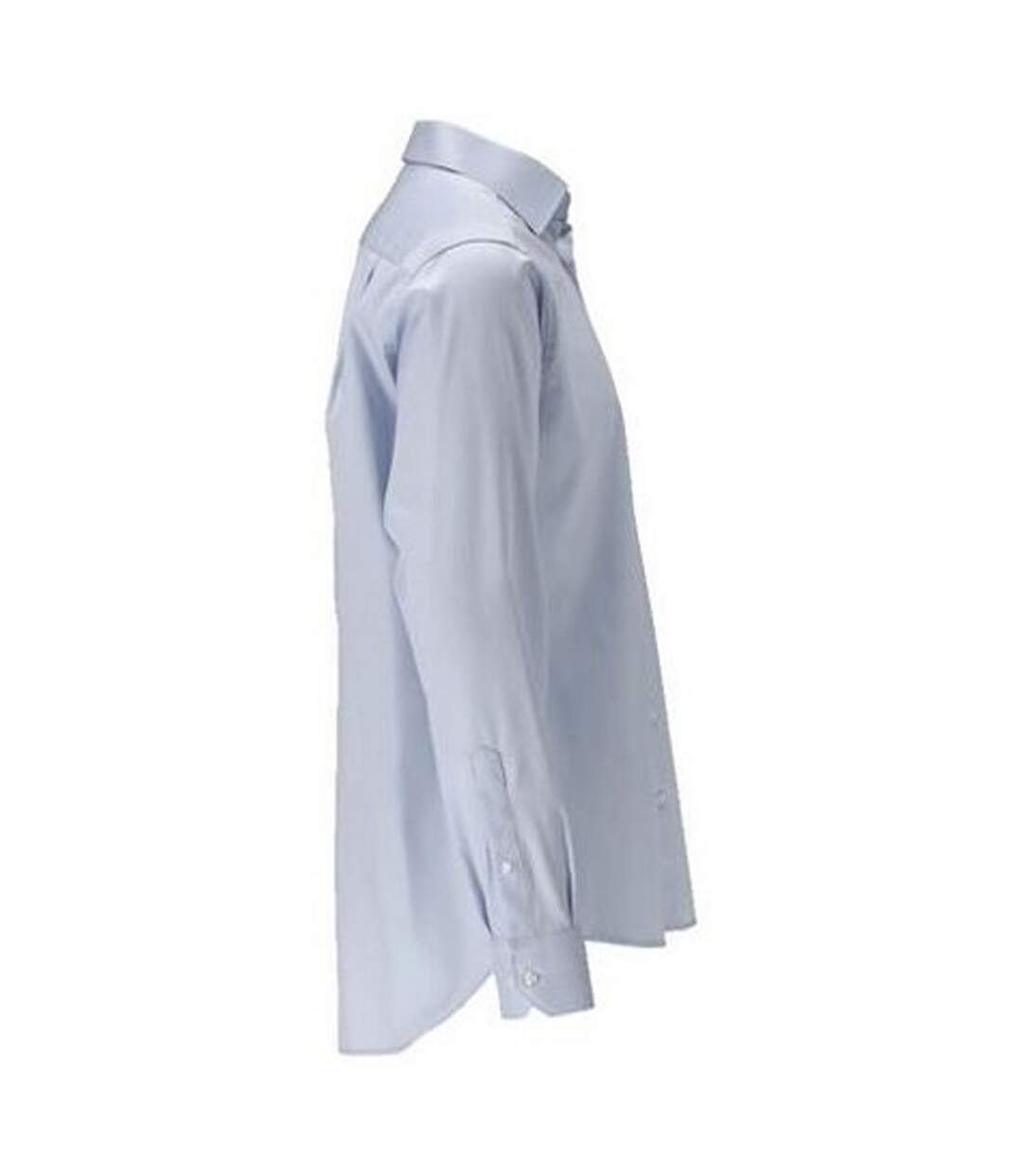 Mens Frontline Poplin Shirt Light Blue Mascot-4