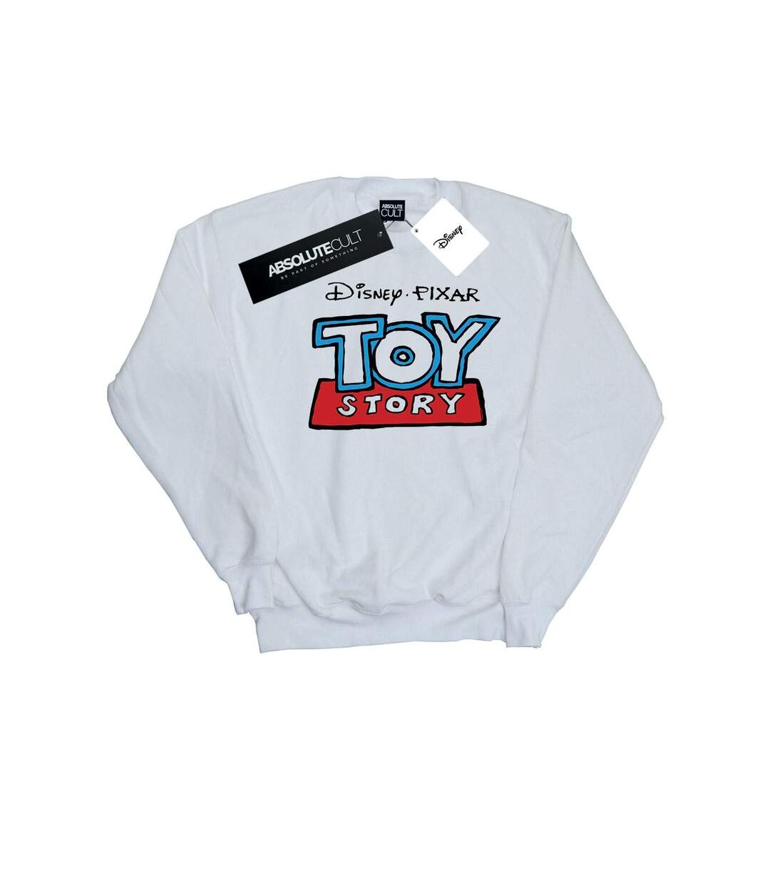 Disney Sweatshirt Womens/Ladies Toy Story Cartoon Logo (Blanc) - UTBI42221-1