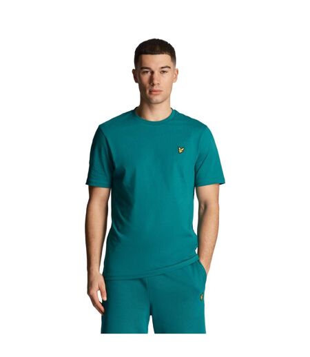 T-shirt homme vert de bleu Lyle & Scott Lyle & Scott