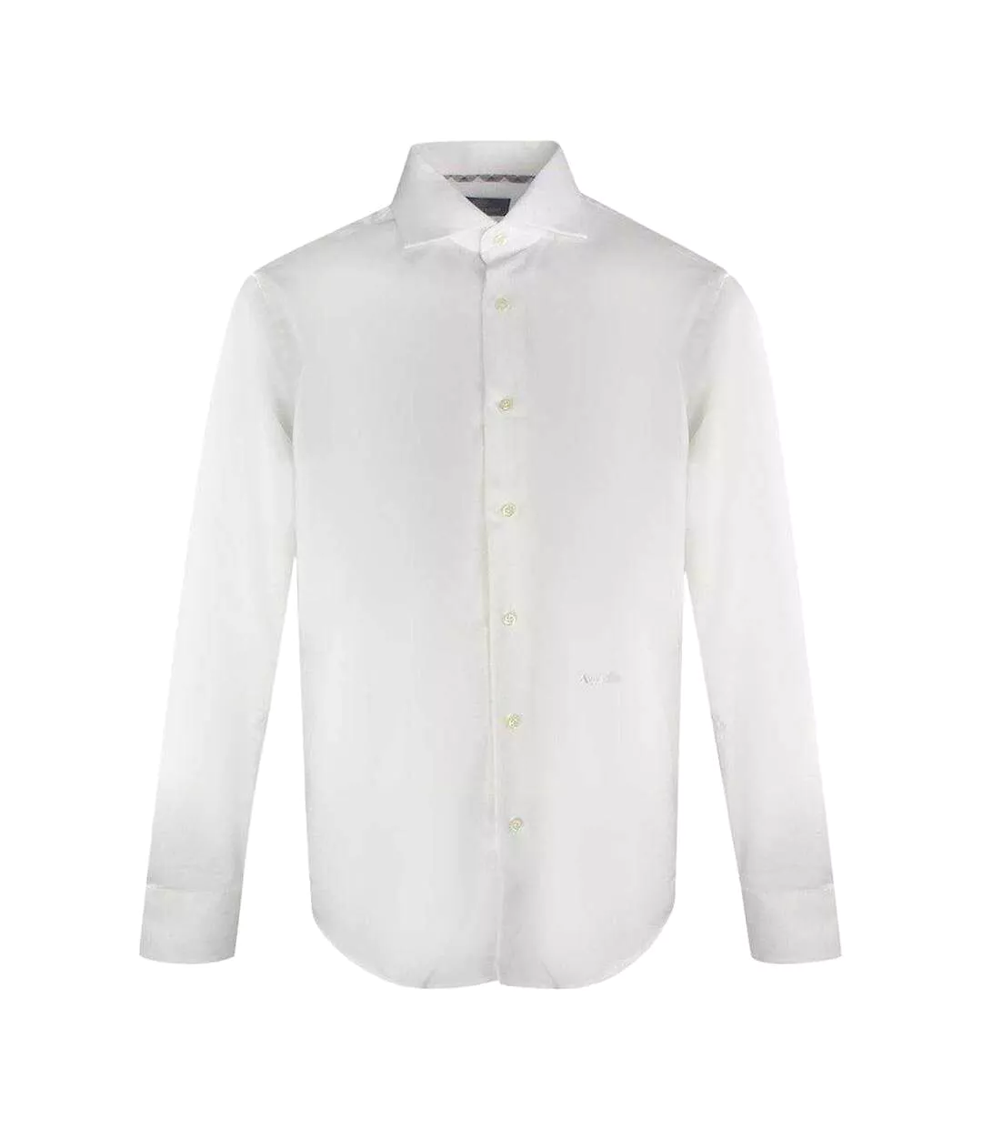 Chemise Motif/style Logo Brodé Homme Blanc Aquascutum-1