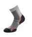 Chaussettes trail femme gris / orange / noir 1000 Mile-2