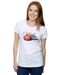 Disney - T-shirt CARS LIGHTNING VS STORM - Femme (Blanc) - UTBI13924-2