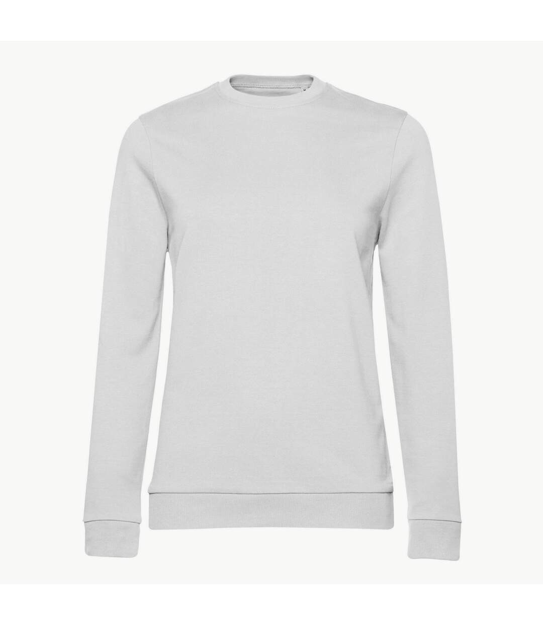 Sweat Femme Blanc B&C-1