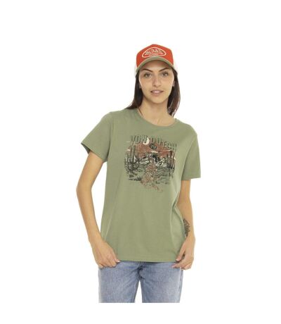 T-shirt à col rond manches courtes femme Arizona Vondutch