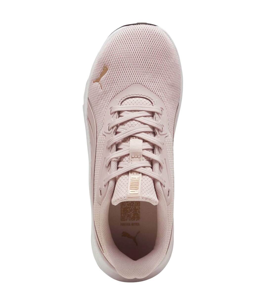 Baskets Femme Rose Jaune Or Puma-4