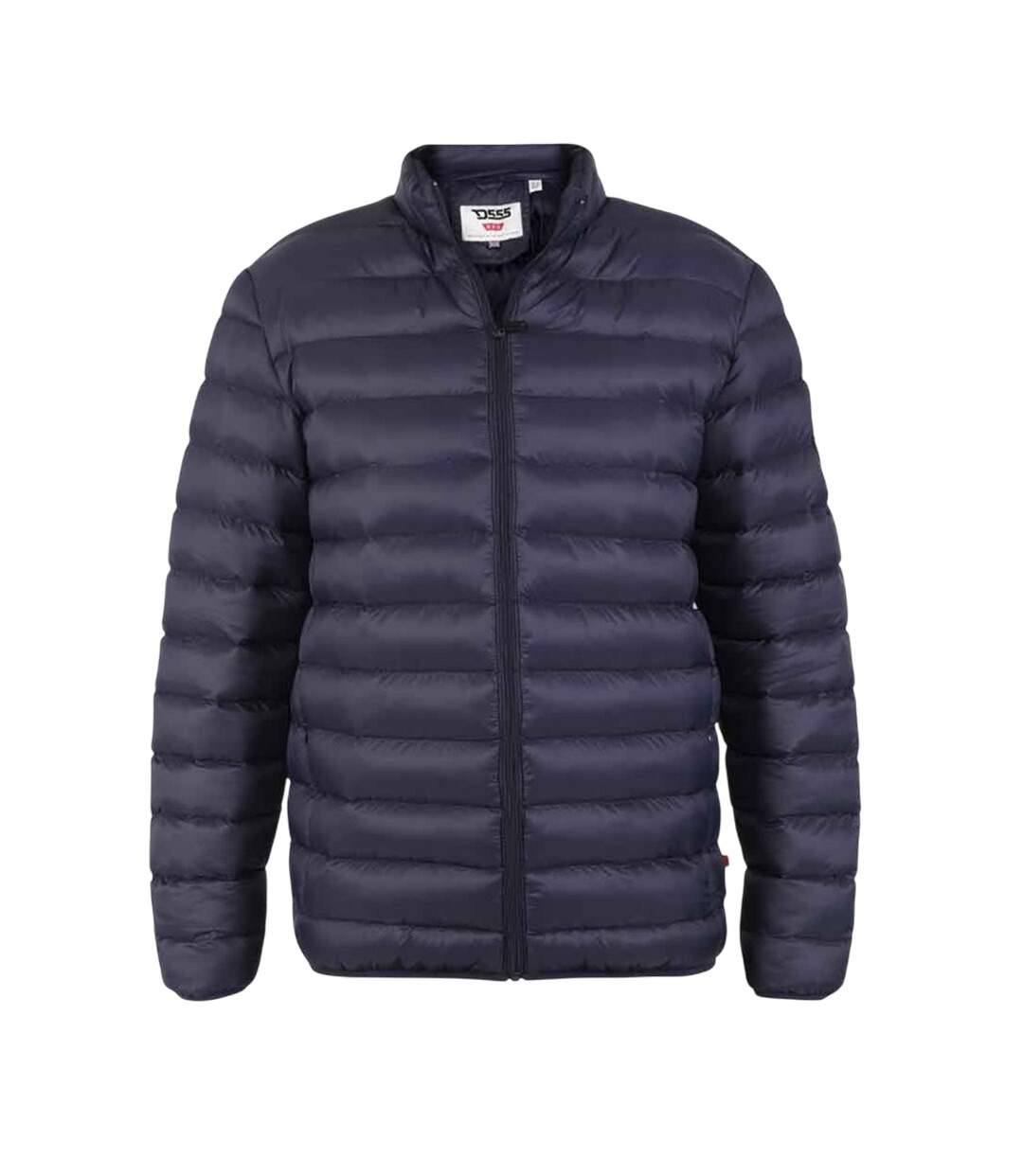 Mens d555 rowland kingsize puffer jacket navy Duke-1