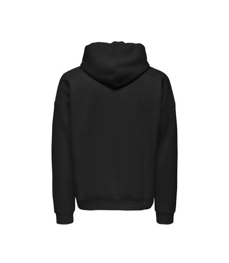 Sweat zippé noir homme only & sons chase - l