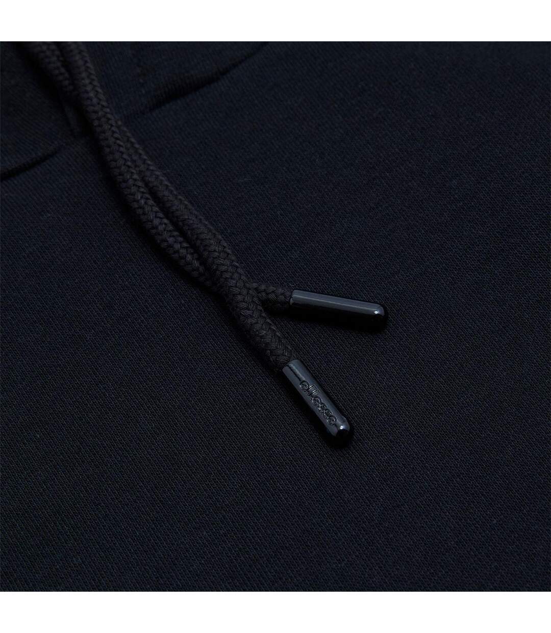 Mens Long-sleeved Pullover Hoodie Black Ellesse-3