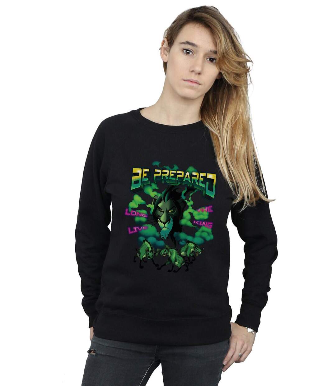 Disney Sweat Womens/Ladies The Lion King Scar Long Live The King (Noir) - UTBI22134-2