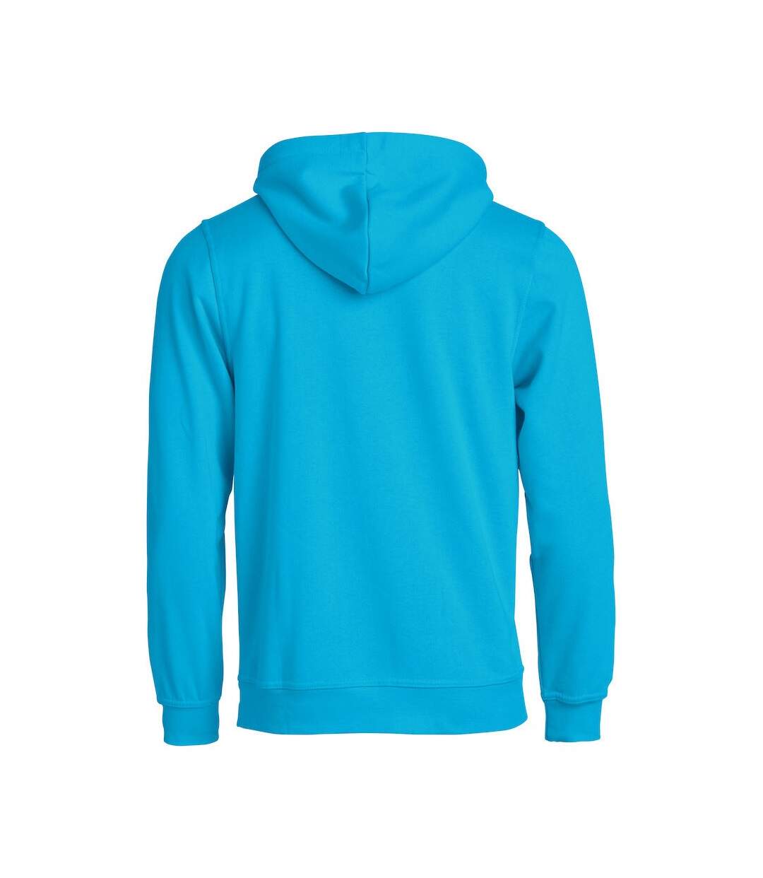 Unisex Adult Basic Hoodie Turquoise Clique-2