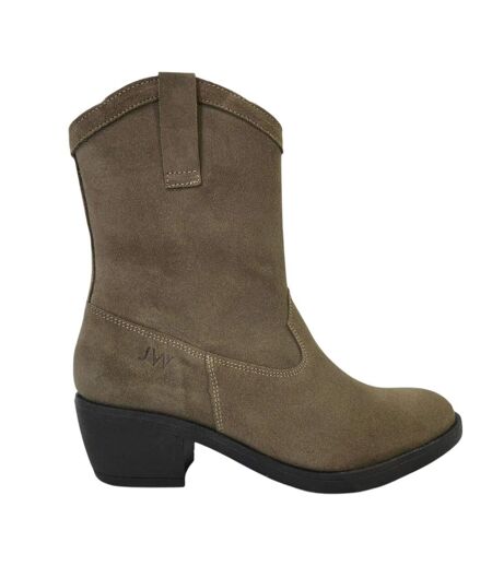 Bottines Santiags Dalida Femme Taupe Jack Wills