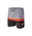 Short De Bain Motif/style Panneau Contrasté Palawan Homme Blanc Noir Orange Aquawave-3