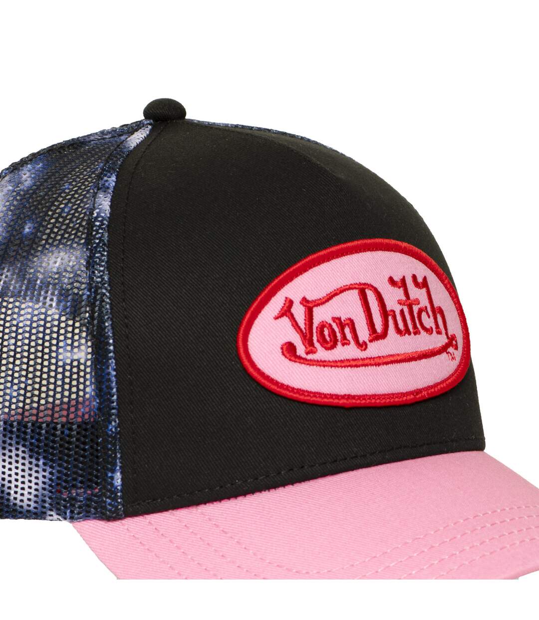 Casquette baseball avec filet imprimé et patch Space Vondutch-3